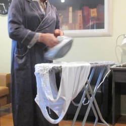 Laundry’s complete-Ironing time….