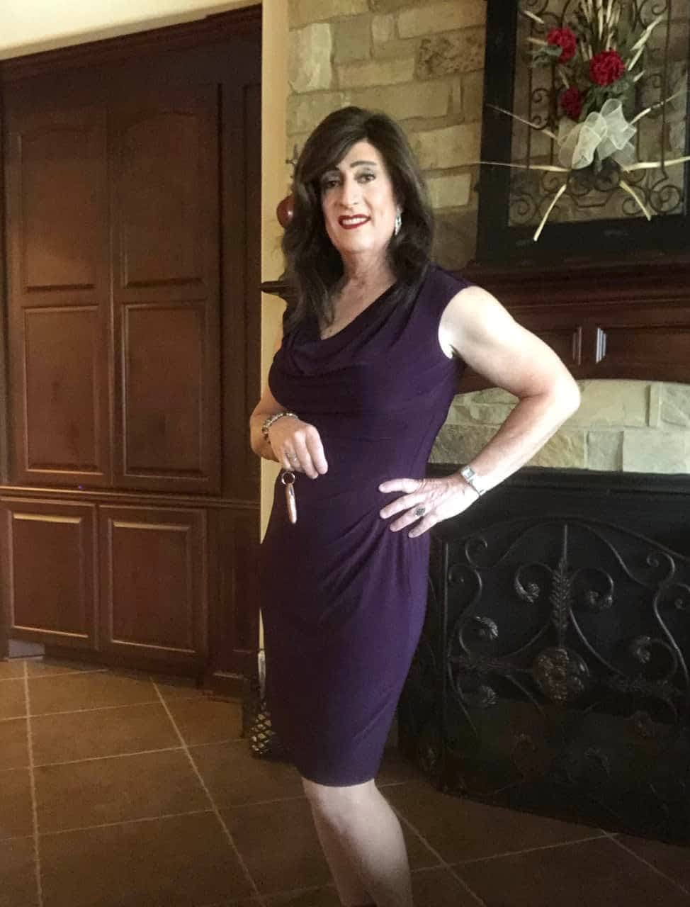 Purple Dress – Crossdresser Heaven