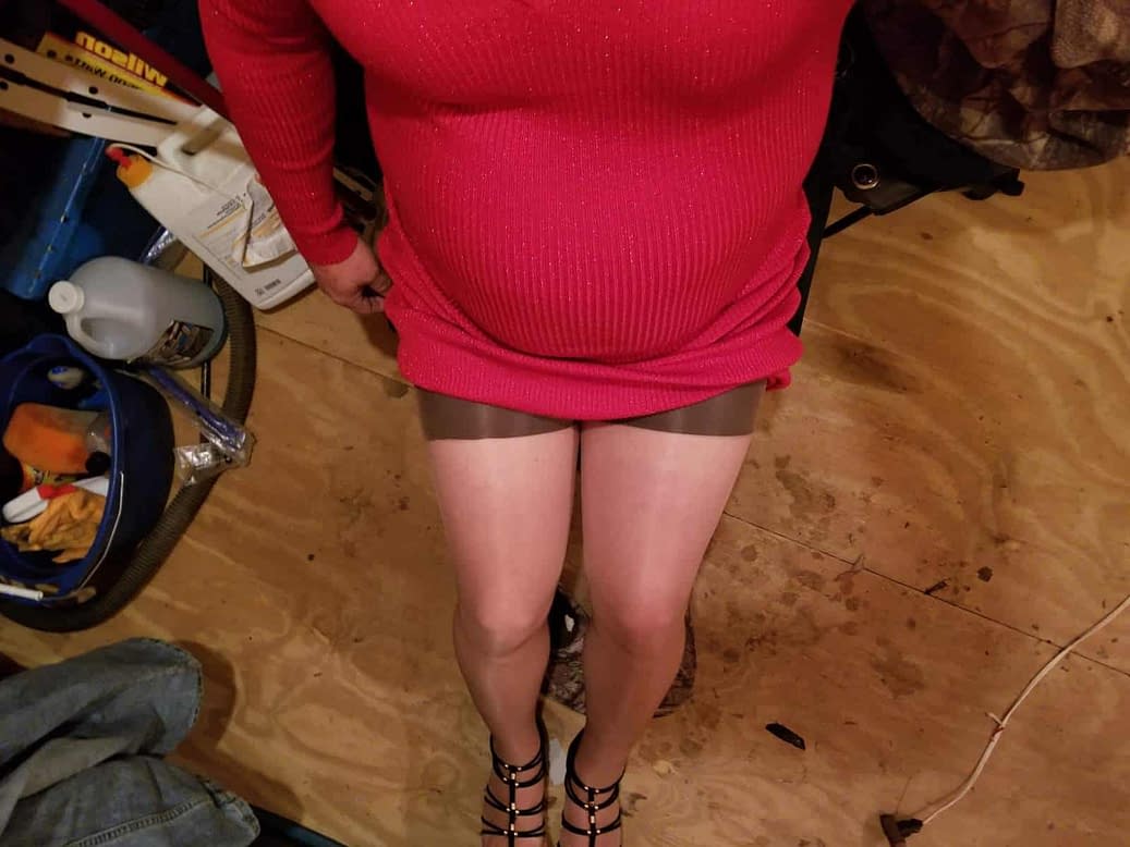 In Red Crossdresser Heaven 