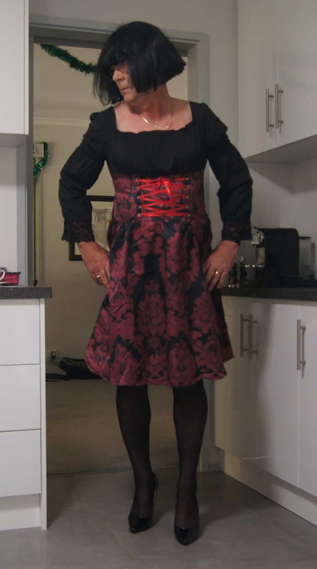 Retro Dress Crossdresser Heaven