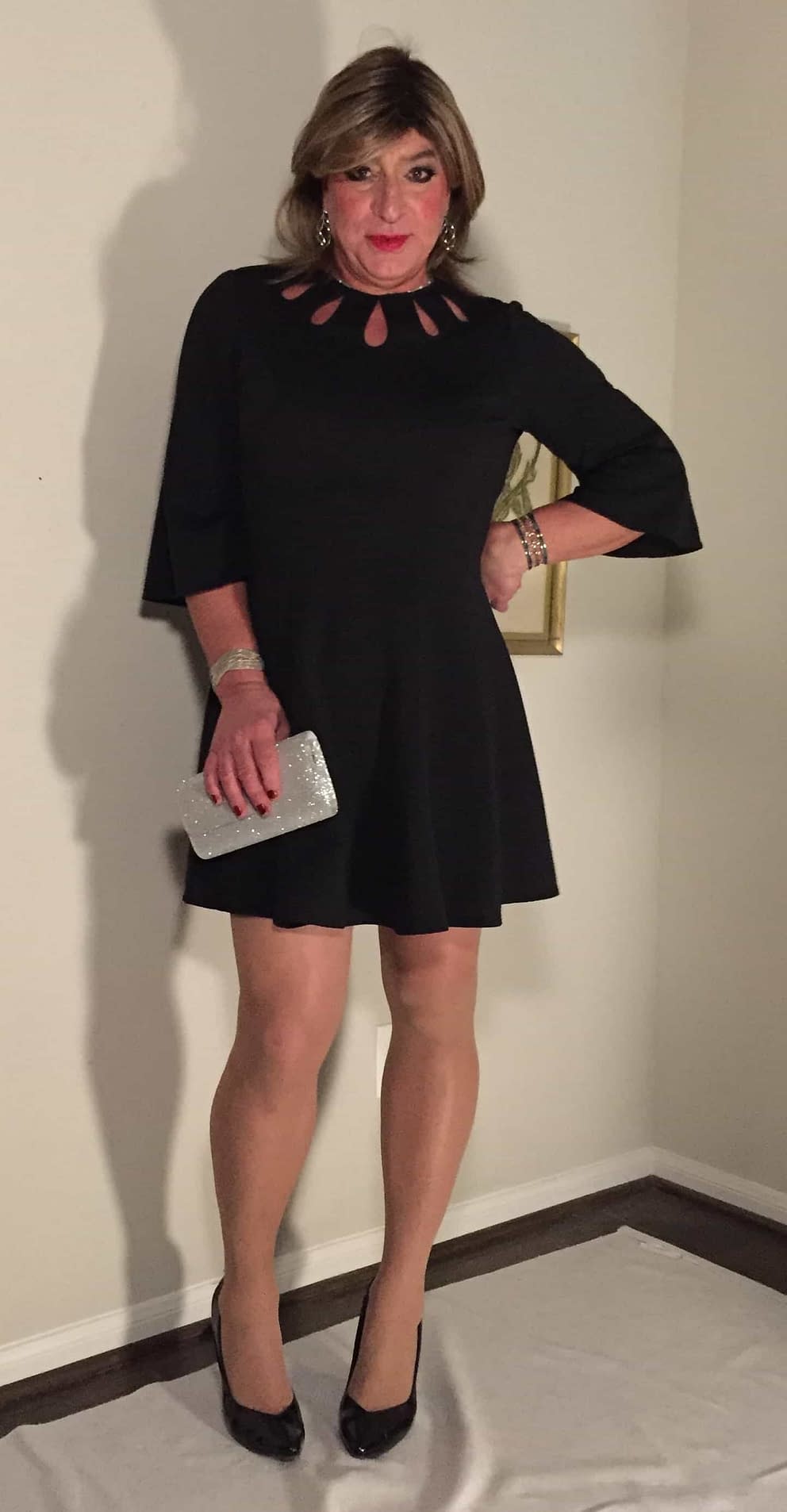 Crossdresser fashion lbd