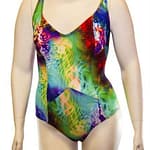 One Piece Swimsuit Assorted Colors