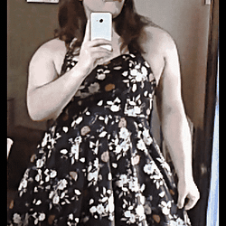 Purchased a new dress today!