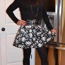 Poofy Skirts And Suede Ankle Booties Is Where It’s At!