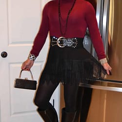 I Love Fall, Knee High Boots, And Black Tights!