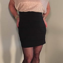 Two Tone Cocktail Dress
