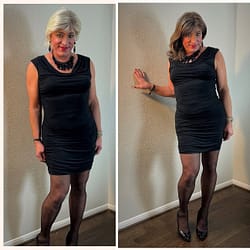 Same dress with four different looks