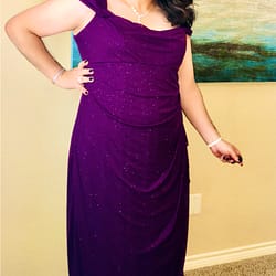 Purple formal from Macy’s
