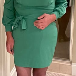 My new green dress