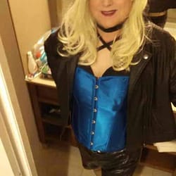 Renee as the Black Canary!