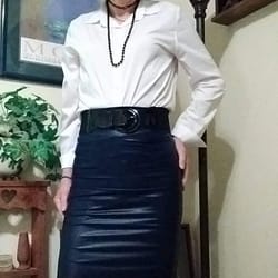 It’s Fall time to break out the leather skirts