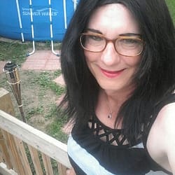outside with my dress