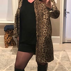 My Leopard coat.
