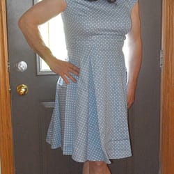 My new dress, and my first!