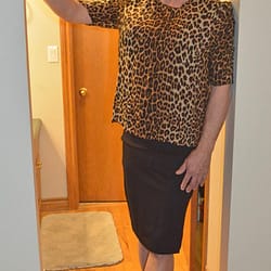 Different Leopard print blouse