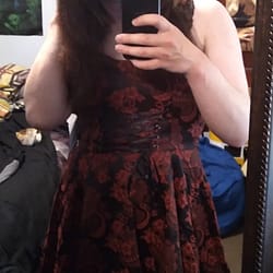 New dress always brings a good feeling!
