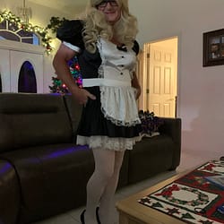 Marci, dressed as wife’s maid.