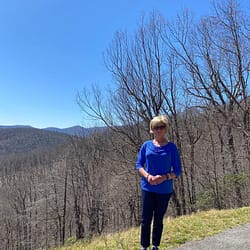 On my drive to keystone on the Blue Ridge Parkway.