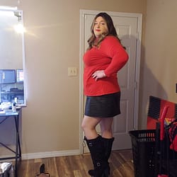 New outfit and heading to a party