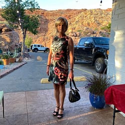 Out to dinner in Moab Utah