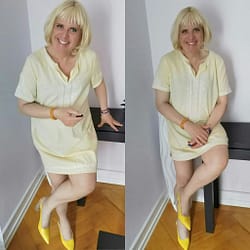 My yellow summer dress