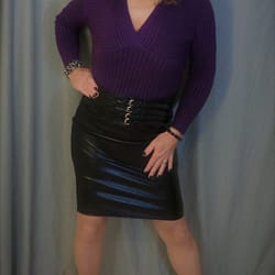 Purple and Pleather