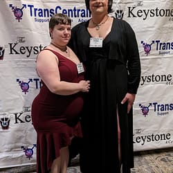 Wife and I at keystone gala!