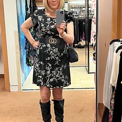 Angela Goes Shopping for a Dress