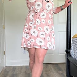 Same girly floral dress from a few days ago but with a brand new pose