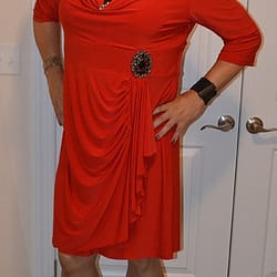 A nice red dress