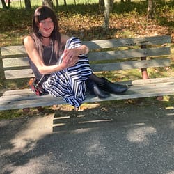 Nice break on a bench
