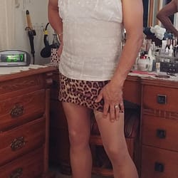 My very first time cross-dressing!!