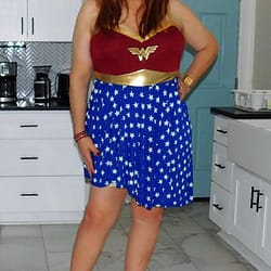 Wonder Woman- Halloween themed look # 10