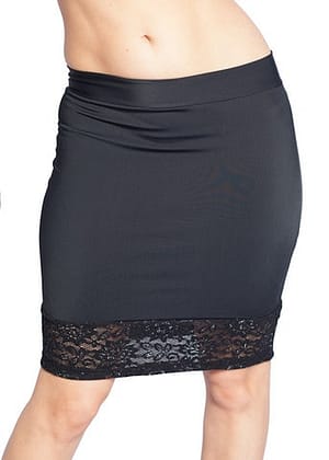 Black Lace Bottom Skirt