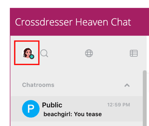Crossdresser Chat Personalizations