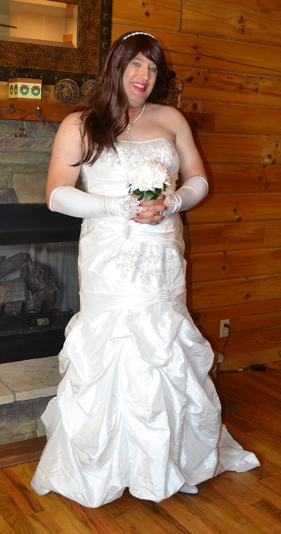 Crossdressing Bridal Dress