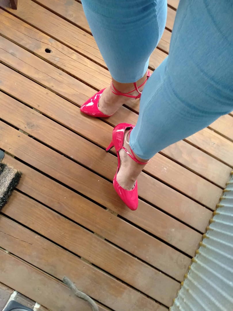 New heels, love them