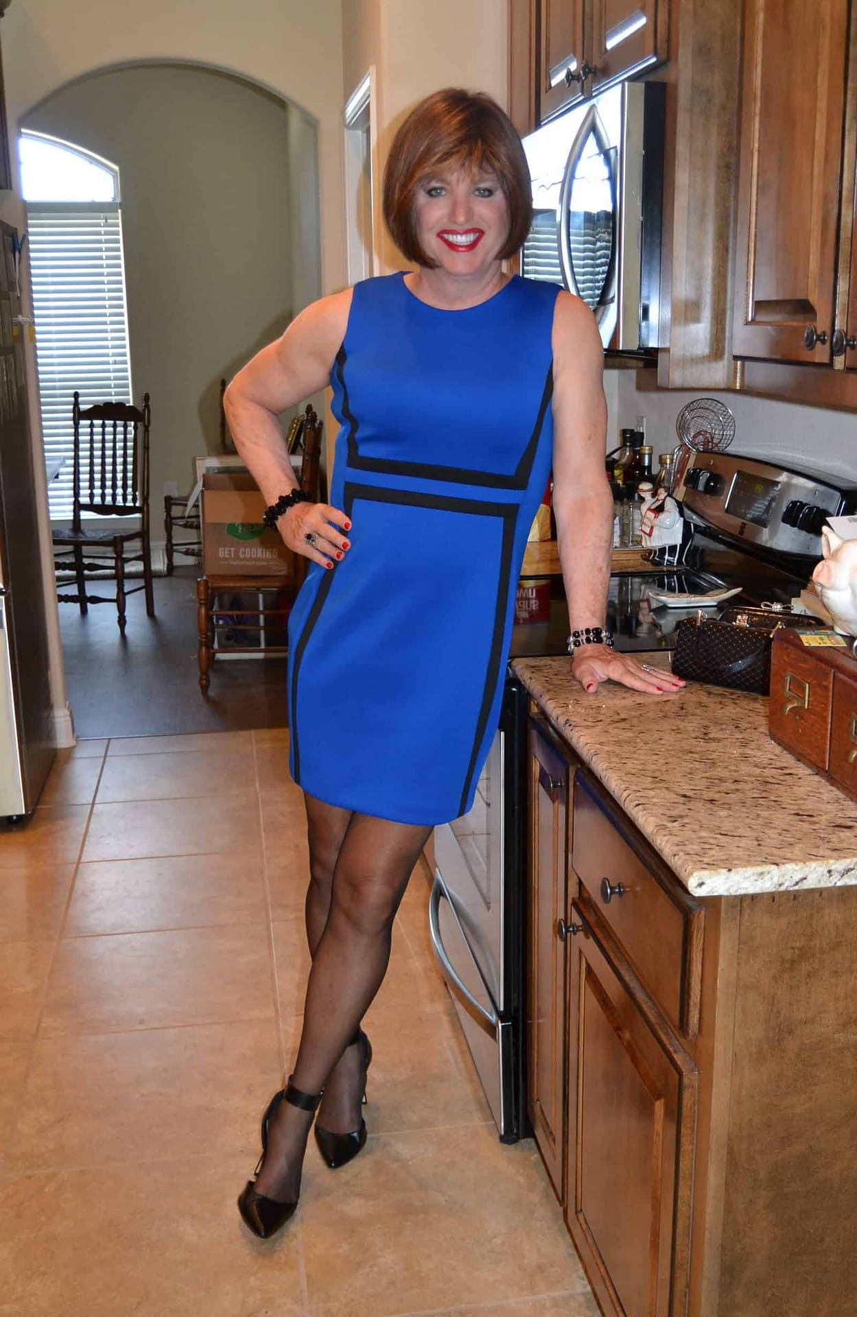 Royal Blue Just Might Be My Color – Crossdresser Heaven