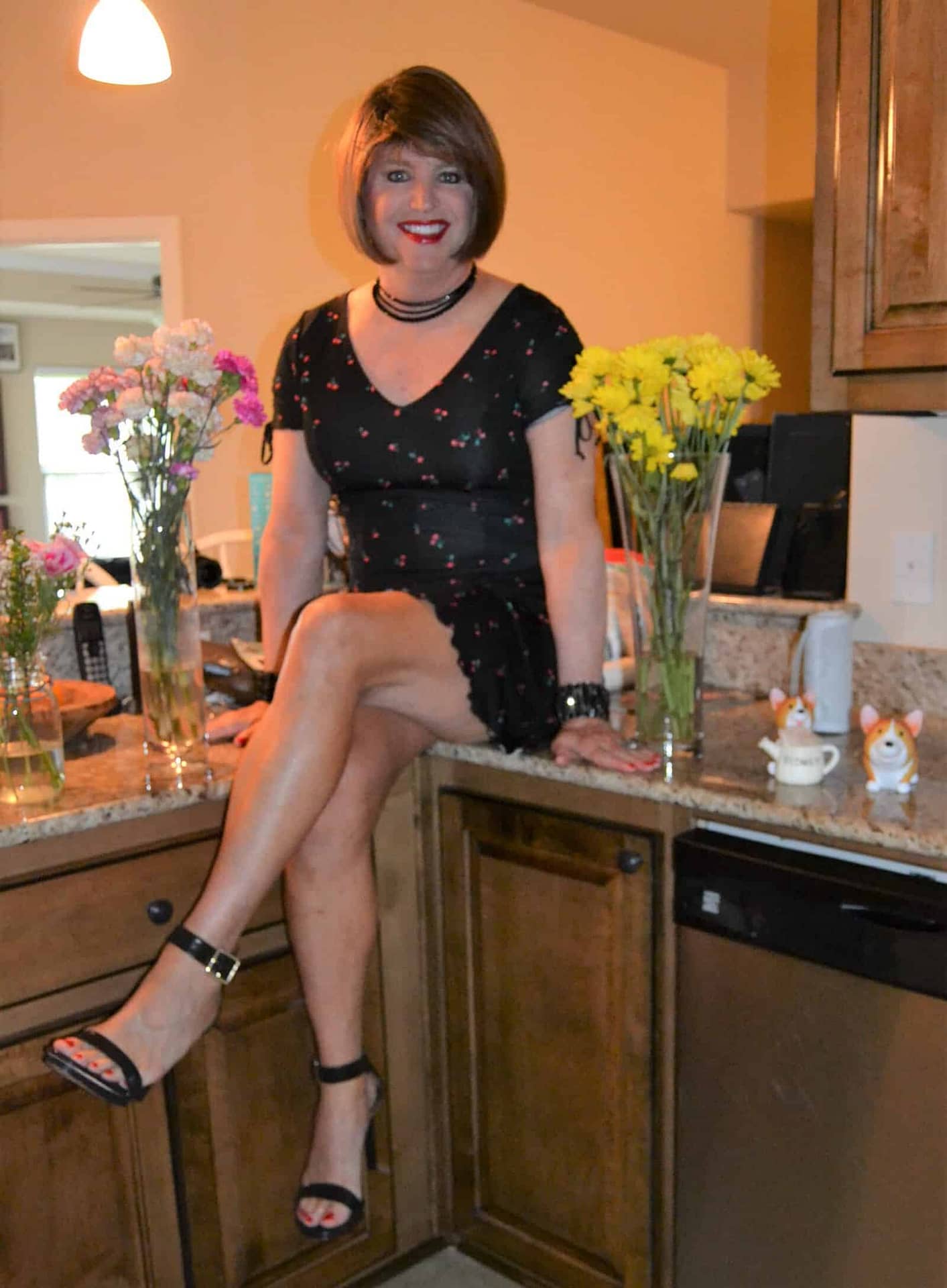 Sometimes My Sexy Redhead Buys Me Two Batches Of Flowers Crossdresser Heaven
