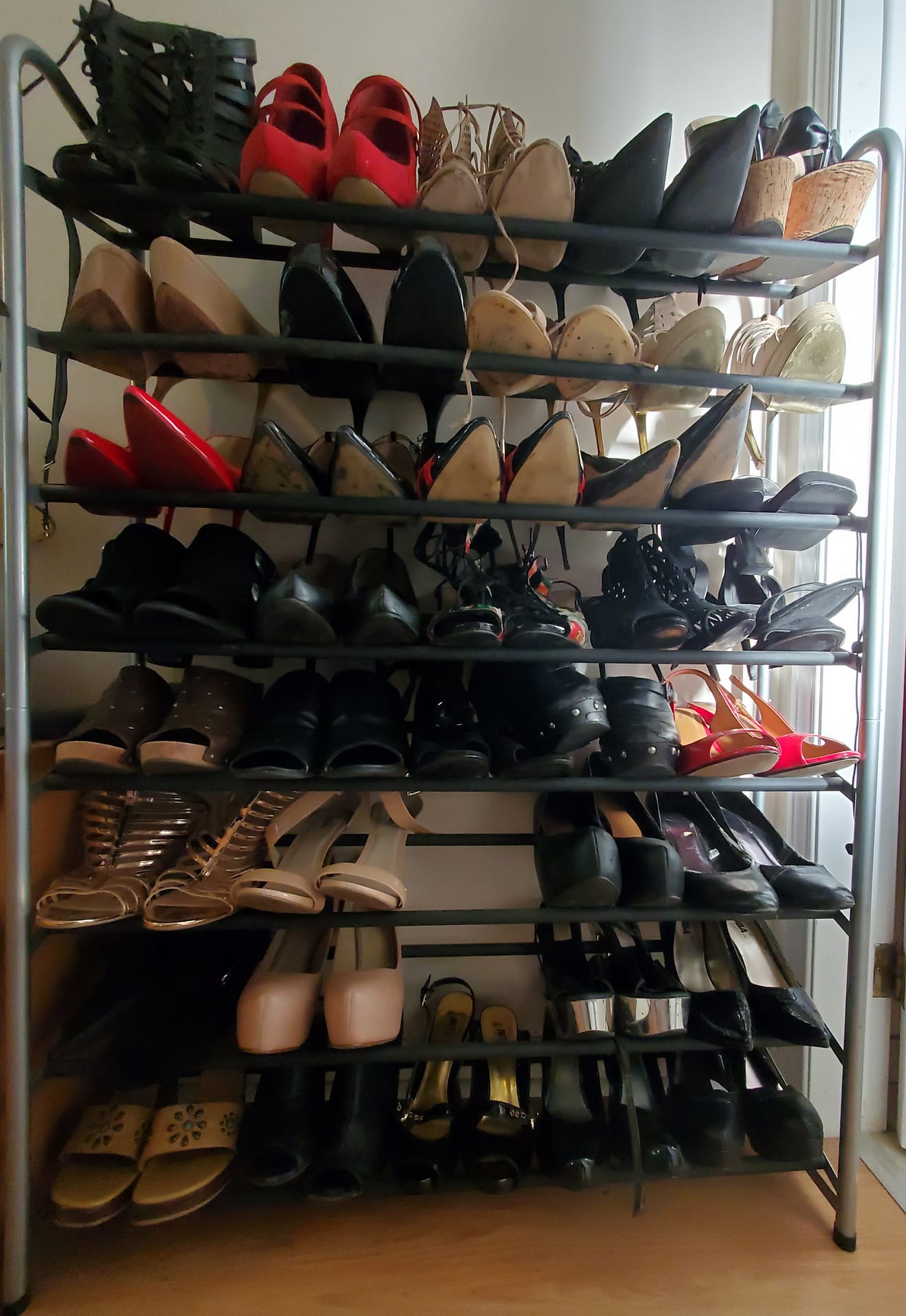 My shoe rack – Crossdresser Heaven